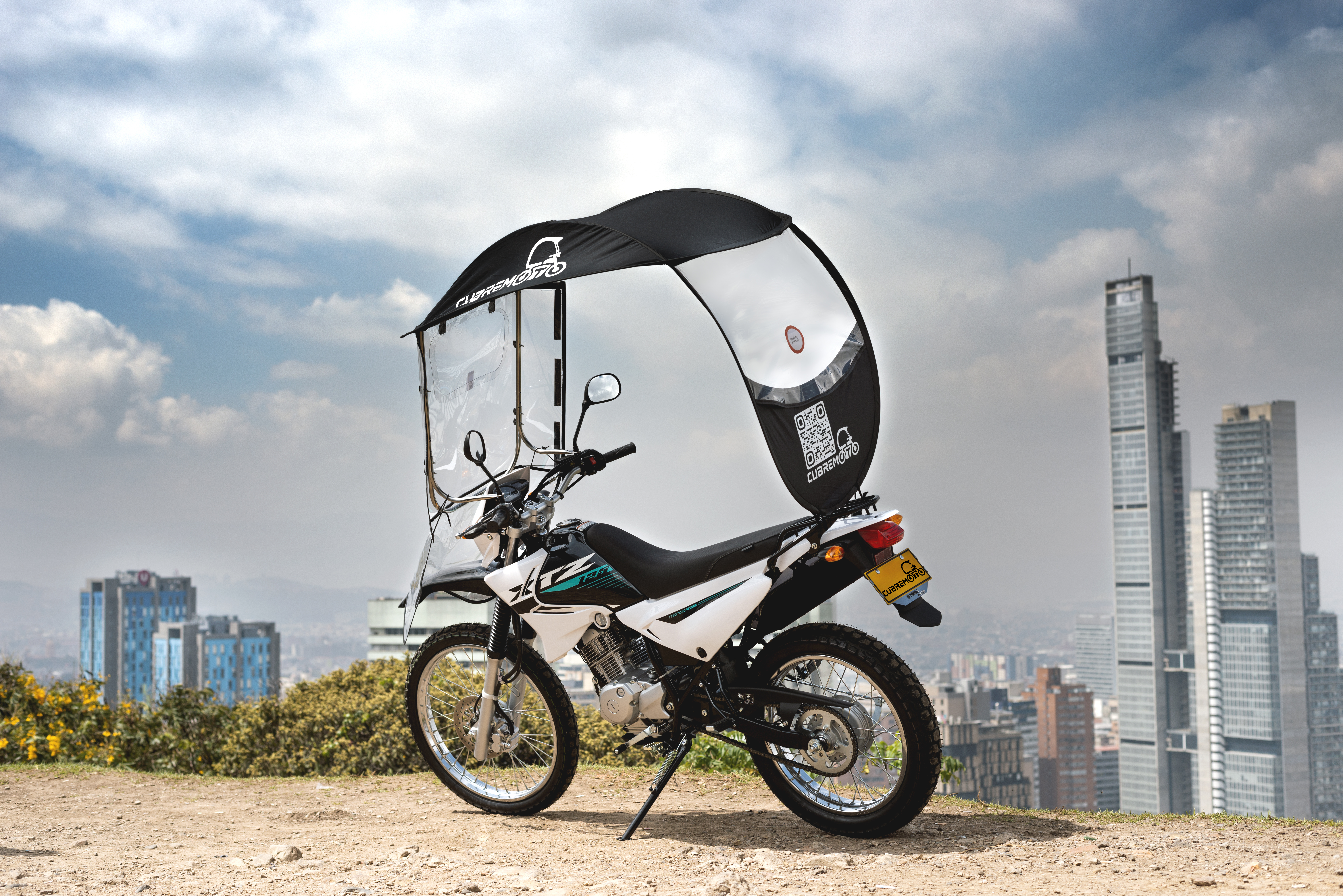 Cubremoto en acción